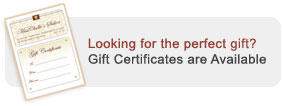 Gift Certificates Available